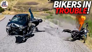 65 CRAZY amp EPIC Insane Motorcycle Crashes Moments Best Of The Week  Cops vs Bikers vs Angry People [upl. by Tades]