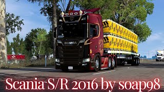 ATS Mods 150  Scania SR 2016 by soap98 ATS 150  American Truck Simulator [upl. by Nathalia]