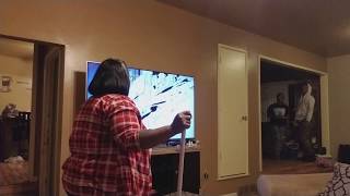 Epic broken TV prank on mom😱😱🤣MUST WATCH [upl. by Forsyth]