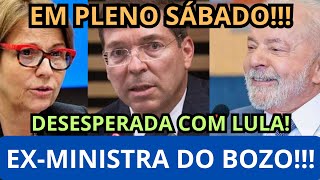 SÁBADO TEREZA CRISTINA SURTA COM ACORDO DO MERCOSUL MENTE SOBRE LULA MAS LEVA LAPADA ÉPICA [upl. by Ariec866]