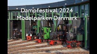 Dampfestival i Modelparken Danmark 2024 [upl. by Labina]