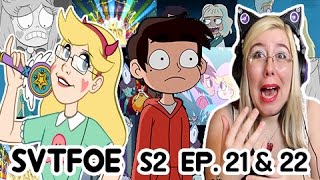 THIS ISNT HAPPENING  Star Vs The Forces Of Evil Reaction S2 E21 amp 22 [upl. by Dunston731]