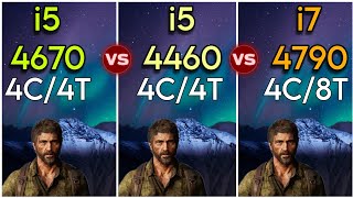 i5 4670 vs i5 4460 vs i7 4790  Test In 10 Games  How Much Difference [upl. by Blanchard722]