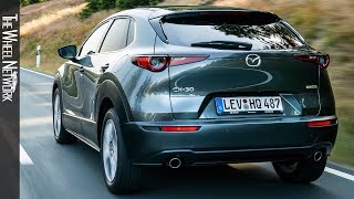 2020 Mazda CX30 SkyactivG  Machine Grey  Driving Interior Exterior [upl. by Atinna46]