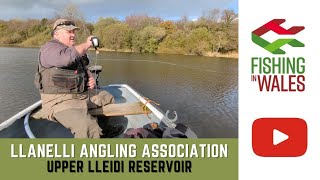 Fishing Clubs of Wales Llanelli Angling Association  Swiss Valley Upper Lleidi Reservoir [upl. by Ennaitsirhc]