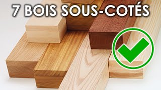 7 Essences de BOIS peu connues mais FANTASTIQUES  À tester dURGENCE [upl. by Isabelle]