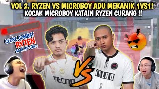 TDM Funmatch Vol2 Ryzen vs Microboy Adu Mekanik 1vs1  Kocak Microboy Katain Ryzen Curang [upl. by Nosyla]