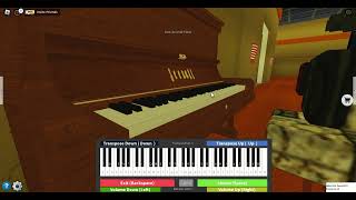 Vogel Im Kafig Attack on titan Roblox Piano [upl. by Adnuhsor108]