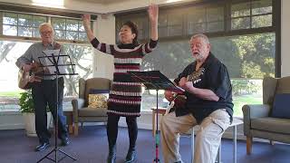 4664 My Bonnie Lies Over the Ocean Traditional Scottish – with Bob and Irene at Fawkner Park [upl. by Ruckman155]