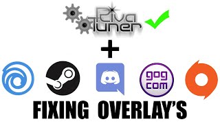 RTSS Rivatuner Statistics  Steam Overlay Fix 2021 Epic\Uplay\GOG\Discord\BattleEye\Origin [upl. by Apostles]