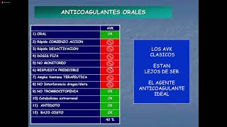 02 Terapéutica 2 Anticoagulantes orales y antivitaminas K  Heparinas Dr Higashigata 1604 [upl. by Iad130]