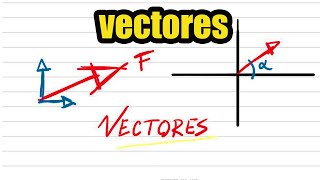 VECTORES Explicación Simple y Detallada [upl. by Anialad]