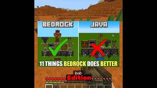 Java vs Bedrock The ULTIMATE Comparison 4 [upl. by Tap677]