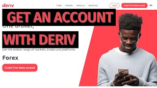 DERIV ACCOUNT How To Create a Deriv Account 2023 UPDATED [upl. by Libbie964]