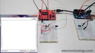 IR Communication Using Photo Diode with TI launchpad [upl. by Mckee]