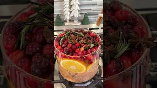 Making home smell like Christmas🎄christmas simmerpot christmastime asmrsounds asmr satisfying [upl. by Madlen]