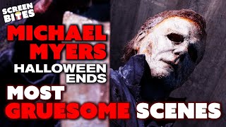 Most GRUESOME Michael Myers Scenes  Halloween Ends 2022  Screen Bites [upl. by Ecneps]