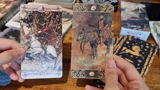 เปรียบเทียบไพ่Rackham Tarot กับEdmund DulacTarot78ใบ [upl. by Nahgeam796]