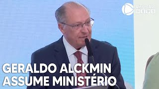 Alckmin assume o comando do Ministério do Desenvolvimento [upl. by Manvel]