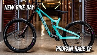 NEW BIKE DAY review Propain rage cf [upl. by Ybeloc876]