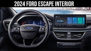 2024 Ford Escape INTERIOR [upl. by Mahgirb]