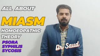 Homoeopathic Miasmatic Theory of Dr Hahnemann  Psora Syphilis Sycosis  Chronic Disease [upl. by Tewfik596]