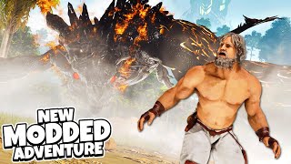 Welcome to the CRAZIEST ARK EVER BRAND NEW OVERHAUL MOD  ARK MEGA MODDED Episode 1 [upl. by Mckee]