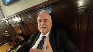 Il ballottaggio di Campobasso intervista al senatore Claudio Lotito [upl. by Htaek820]