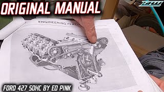 Ford 427 SOHC Official Service Manual Original Pages Saved By Ed Pink [upl. by Nimaj]