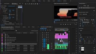 Premiere Pro Graphics Master Styles  Change All Titles At Once [upl. by Enitsed654]