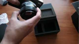 FujiFilm XF 35mm F14 Lens Unboxing [upl. by Studdard]