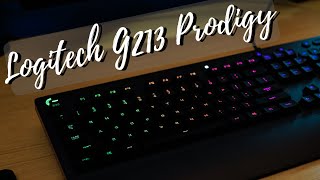 TECLADO GAMER LOGITECH G213  Análisis y Unboxing en Español [upl. by Wolfram]