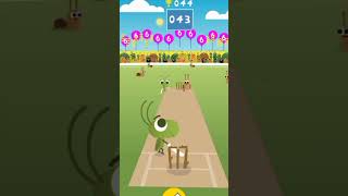 Google cricket game play video [upl. by Lilian591]