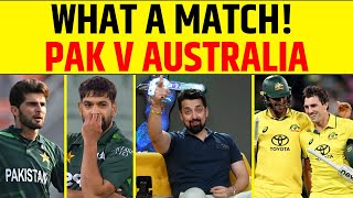 🔴WELL PLAYED PAKISTAN AUSTRALIA WON BUT UNLUCKY PAKISTAN  AUSTRALIA VS PAKISTAN 1ST ODI [upl. by Janaye]