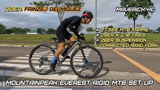 29 X 210 Tires sa 275 MOUNTAINPEAK EVEREST Frame amp 26 TOSEEK Rigid Fork ni Frinzej Delmiguez [upl. by Toma]