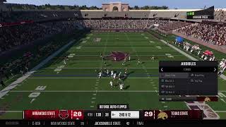 Texas State 41 v Arkansas State 23 [upl. by Dorothi]