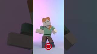 Alax vs stive 3factaboutminecraft dance vrialshort [upl. by Guidotti]