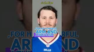 WHO IS JOSH ALLEN [upl. by Elleval]