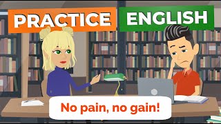 Easy to Learn English Speaking Practice  Shadowing English Conversation Listening [upl. by Malloch890]