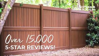 The Best Fence Company In The United States  Superior Fence amp Rail [upl. by Prouty]