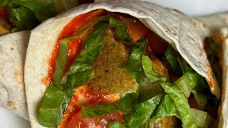 Falafel Wrap Recipe Indian Style [upl. by Aneeb]