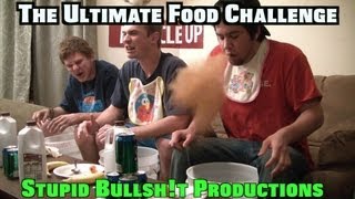 The Ultimate Food ChallengeVOMIT WARNING [upl. by Simmie267]