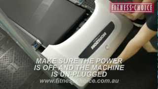 How to maintain and service your treadmill  Fitness Choice [upl. by Nicky]