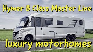 Hymer B Class Master Line motorhome [upl. by Arhsub]