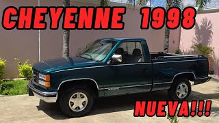 VENDIDA Como Nueva Cheyenne 1998 Totalmente Original Chevrolet y nada más [upl. by Aiva719]