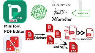 Comment modifier un PDF tamponner un PDF ou signer numériquement un document PDF avec MiniTool [upl. by Attwood]