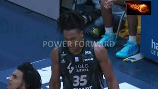 Yves Pons Villeurbanne vs Levallois  09012023 [upl. by Aicnetroh]