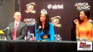 Watch the press conference of Big Brother Africa The Chase winner Dillish [upl. by Chauncey880]