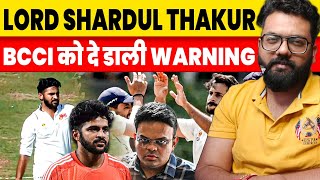 Shardul thakur Lashes BCCI domestic cricket schedule and players injury after lord shardul century i [upl. by Ardnikat825]