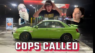 I took my RACECAR to a car meet COPS CALLED CRASHED CAR [upl. by Westphal]